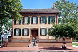 Lincoln's Home In Springfield